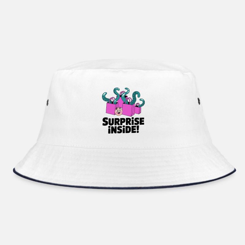 Surprise Inside Octopus Bags Bucket Hat