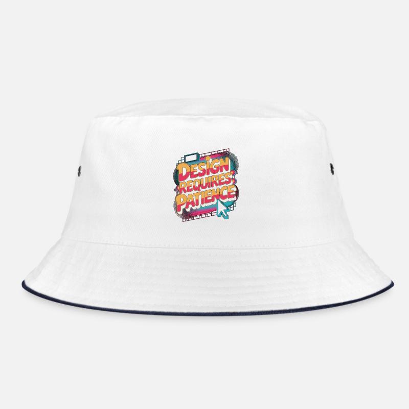 Graphic Designer Design Requires Visual Artist Bucket Hat