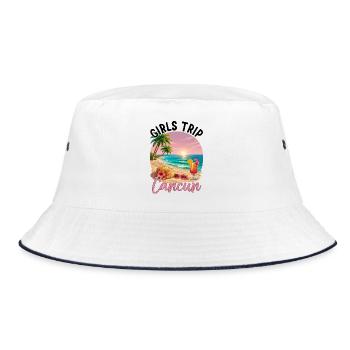 Voyage des filles Cancún - Bob - blanc/marine - Devant