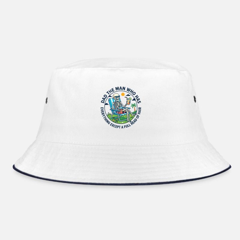 Dad The Man Who Has Everything Except A Full Head  Bucket Hat