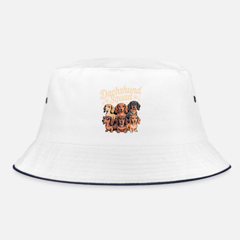 Dachshund Squad Bucket Hat