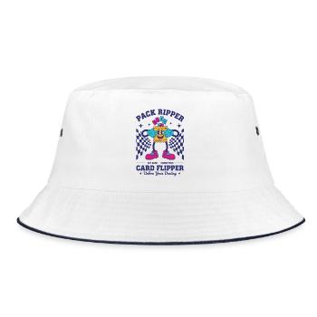 Pack Ripper Card Flipper Unbox Your Destiny - Bucket Hat - white/navy - Front