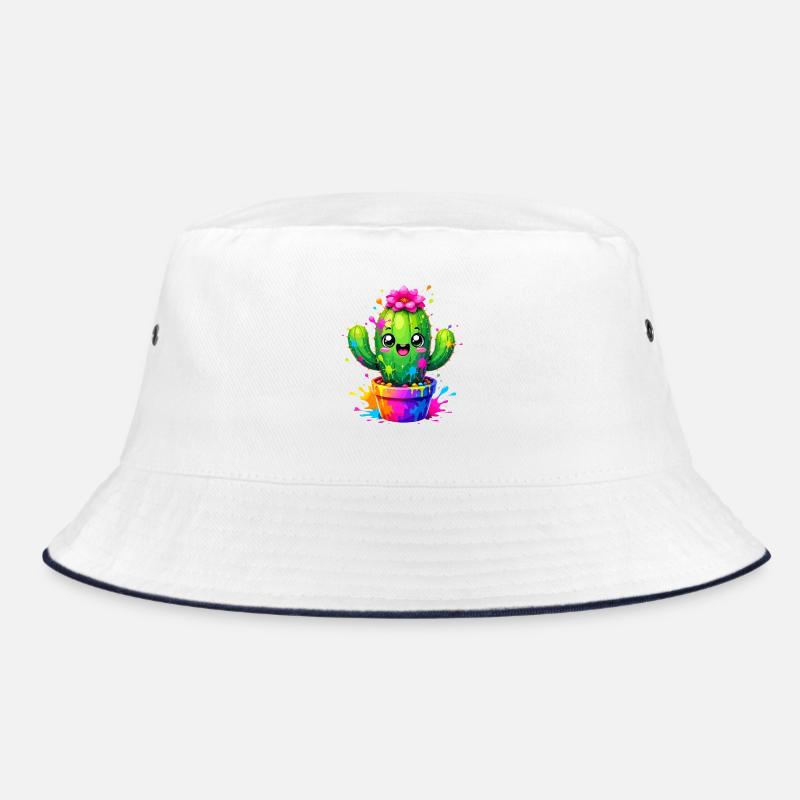 Cactus Joyeuses Fleurs Éclaboussurées Bob