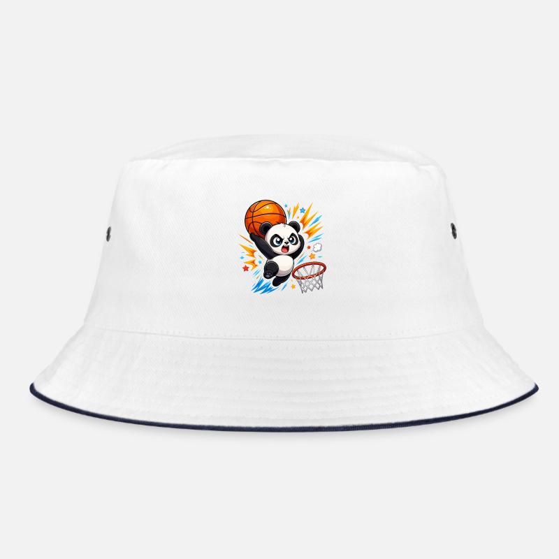 Powerful Panda Slam Dunk Bucket Hat