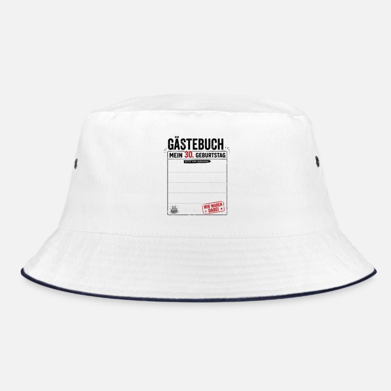 Gäste 30 Wir Waren Dabei Bucket Hat