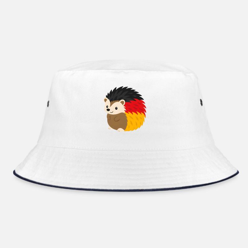 Rainbow Hedgehog Design Bucket Hat