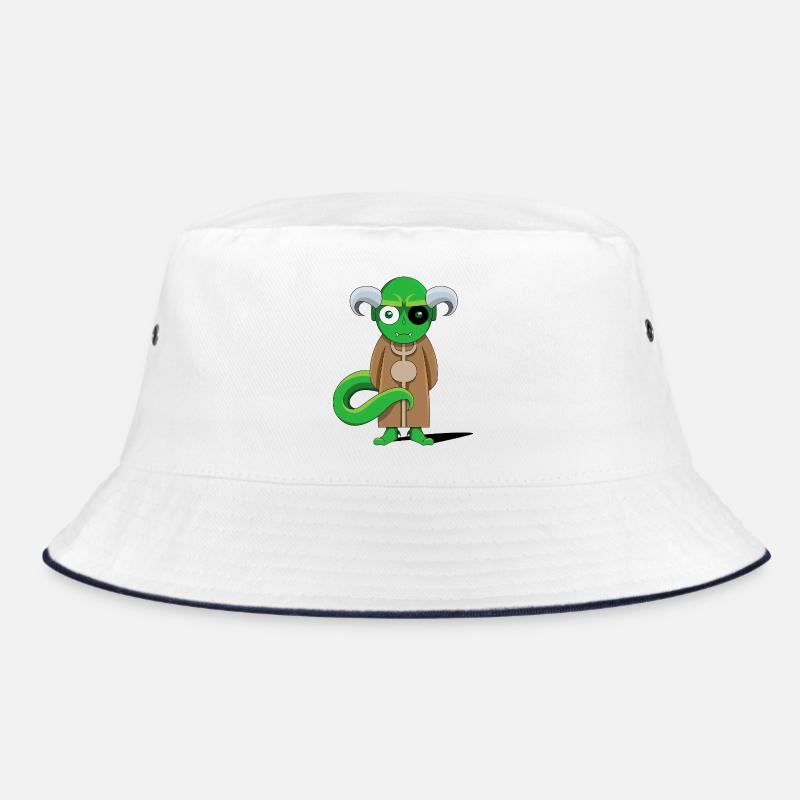Démon Vert en robe marron Bob
