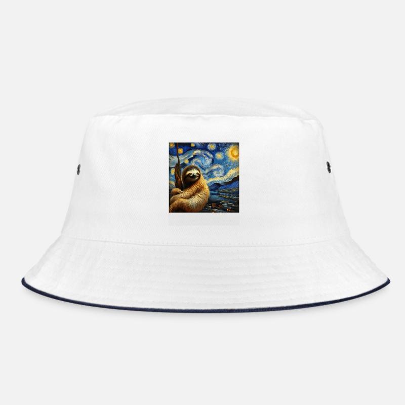 Faultier Starry Night Bucket Hat