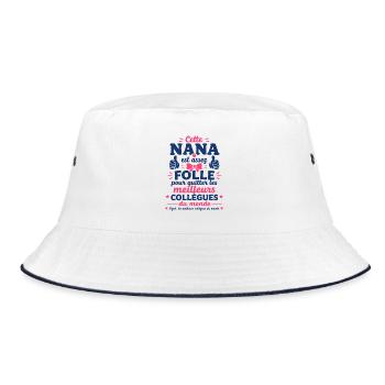 Nana Folle Quitte Ses Meilleurs Collègues - Bob - blanc/marine - Devant