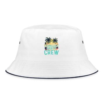 Mallorca Party Crew - Bob - blanc/marine - Devant