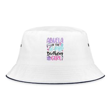 Abuela de la fille d’anniversaire K-Pop - Bob - blanc/marine - Devant