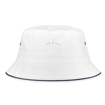 Programmierer – Coding Entwickler & Informatiker - Bucket Hat - Weiß/Navy - Vorne