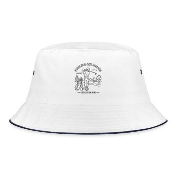 Conduite en état d’ivresse - Design de golf - Bob - blanc/marine - Devant