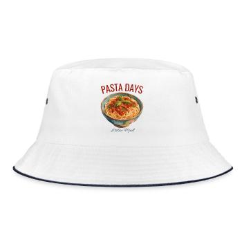Jours de pâtes – Noix de pâtes italiennes - Bob - blanc/marine - Devant