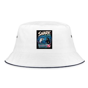 Aventure de plongeur Shark Buddy - Bob - blanc/marine - Devant