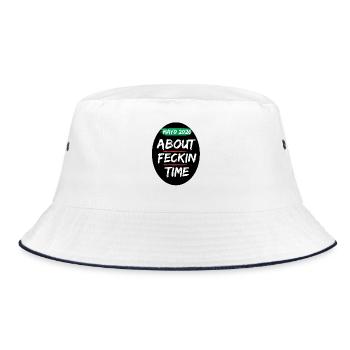 Mayo 2026 About Time - Bucket Hat - white/navy - Front