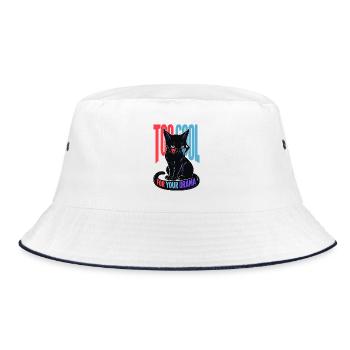 Trop cool pour votre drame – Coole Katze - Bob - blanc/marine - Devant