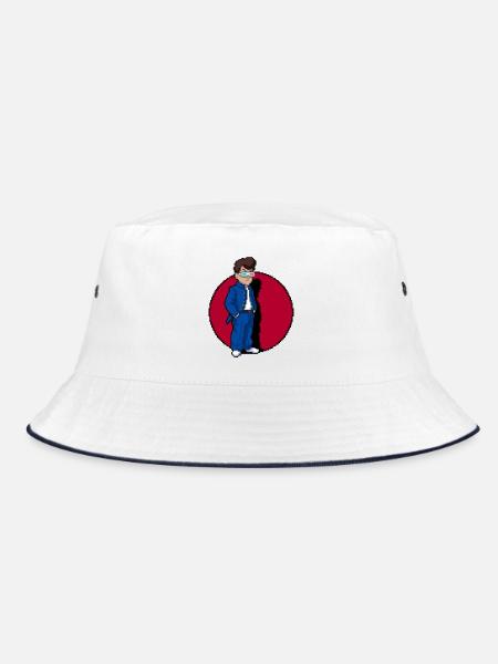 Furyo - Bucket Hat - Weiß/Navy