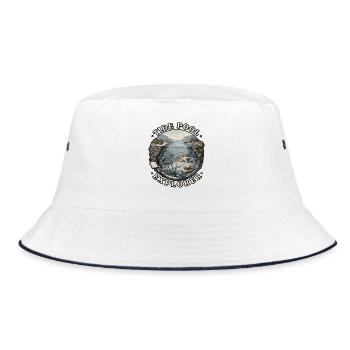 Tide Pool Explorer Tide Pool - Bucket Hat - Weiß/Navy - Vorne