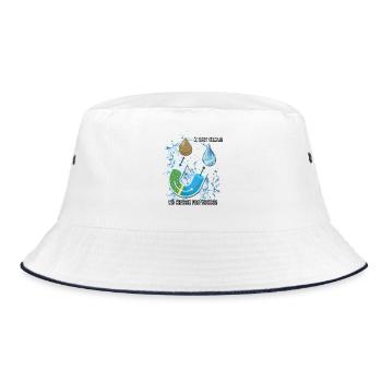 Osmose Fanshirt - Bucket Hat - Weiß/Navy - Vorne
