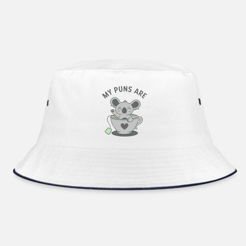 Koala-Tee-Wortspiele Bucket Hat