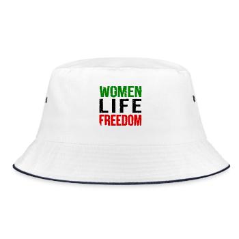 Women life freedom - Bob - blanc/marine - Devant