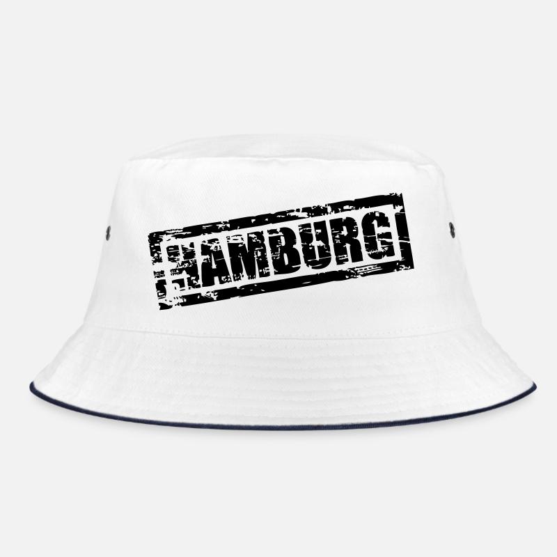 Hambourg - Bob - blanc/marine