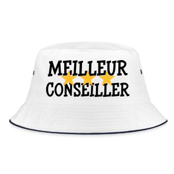 Meilleur Conseiller - Bob - blanc/marine - Devant