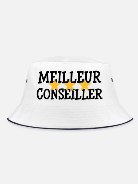 Meilleur Conseiller - Bob - blanc/marine - Devant