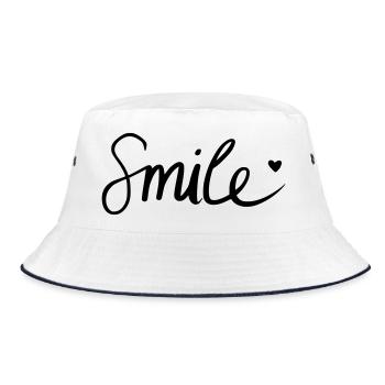 Souriez! - Bob - blanc/marine - Devant