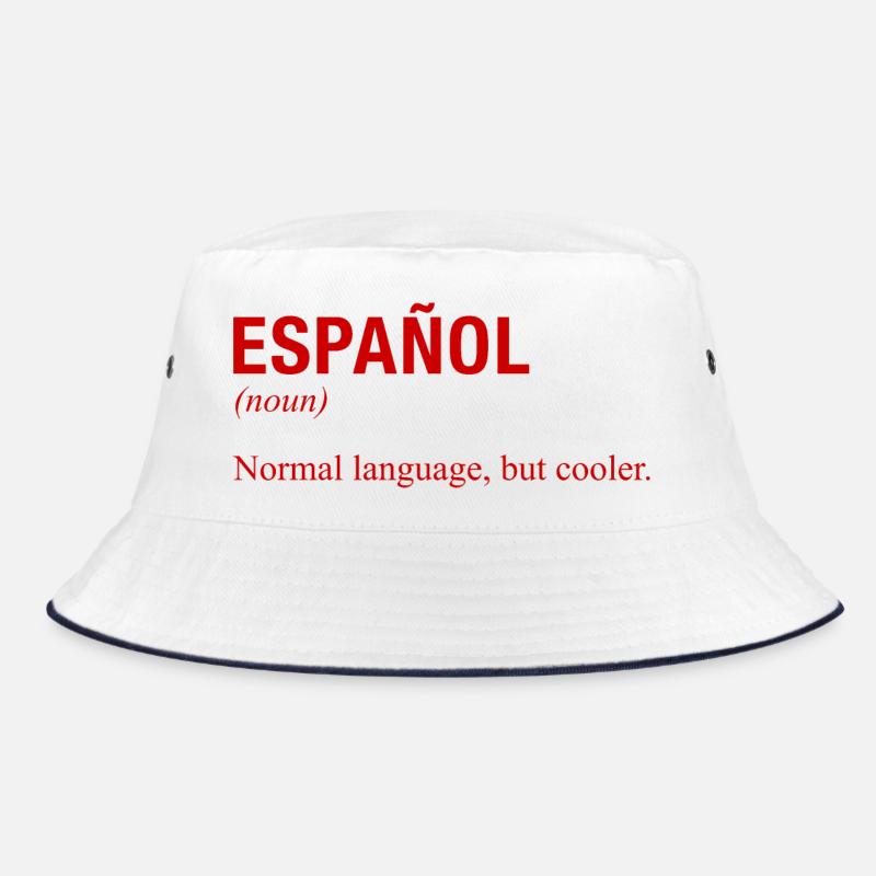 SPANISH Language Spanische Sprache Espanol Spanien Bucket Hat