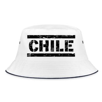 Chile - Bucket Hat - white/navy - Front