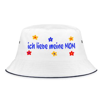 Fête des mères J’aime ma maman - Bob - blanc/marine - Devant