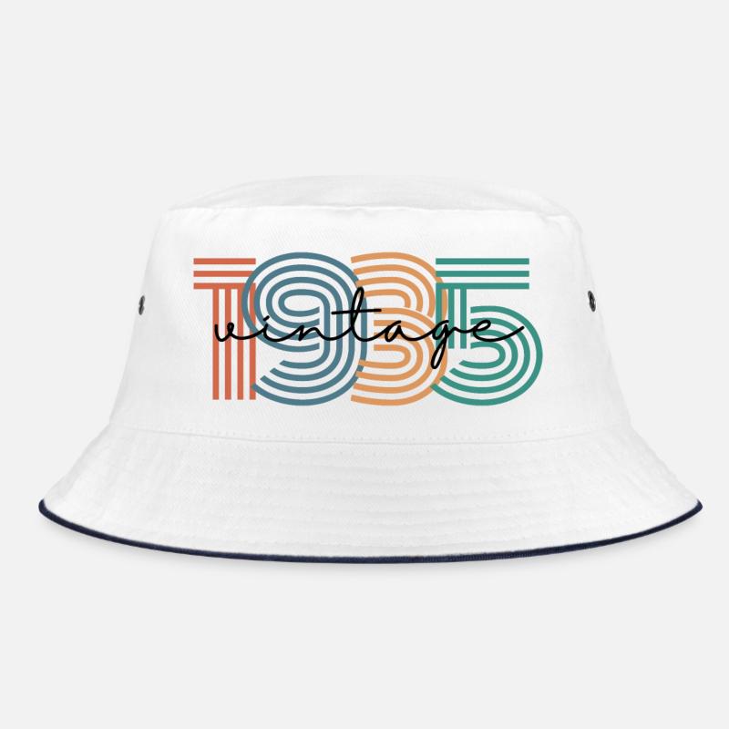 1935 Vintage Retro Bucket Hat