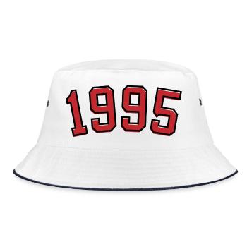Année de naissance sport 1995 - Bob - blanc/marine - Devant