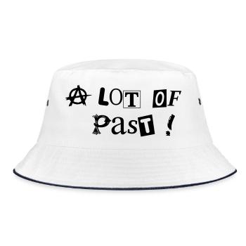 Punk Lots Of Past - Bucket Hat - white/navy - Front