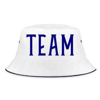 Team - Bucket Hat - white/navy - Front