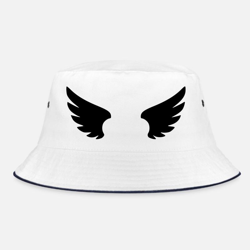 Engel Piktogramm | Schutzengel & Glaube Symbol Bucket Hat