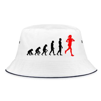 EVOLUTION RUNNERIN PUISSANCE ! AJUSTEMENT DE COUREUR DE JOGGING - Bob - blanc/marine - Devant