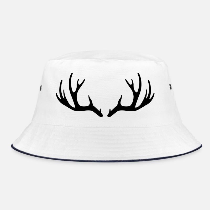 Deer Antlers Bucket Hat