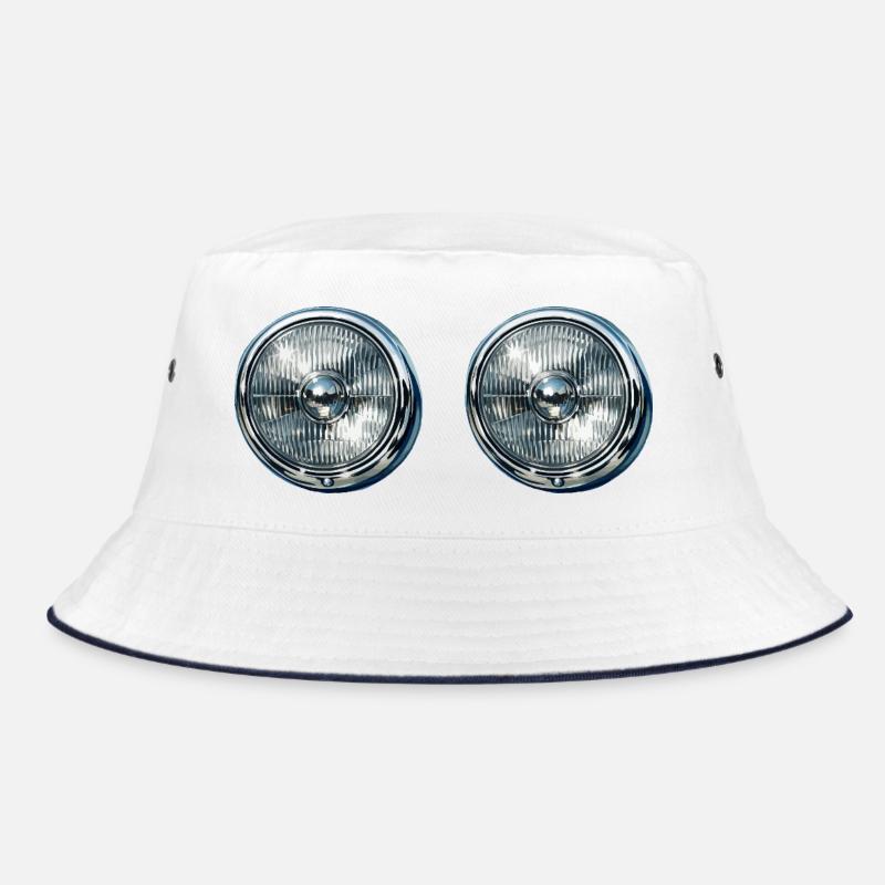 Doppelte Scheinwerferreflexionen Bucket Hat