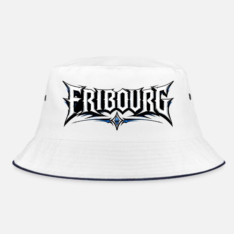 FRIBOURG Schrift Bucket Hat
