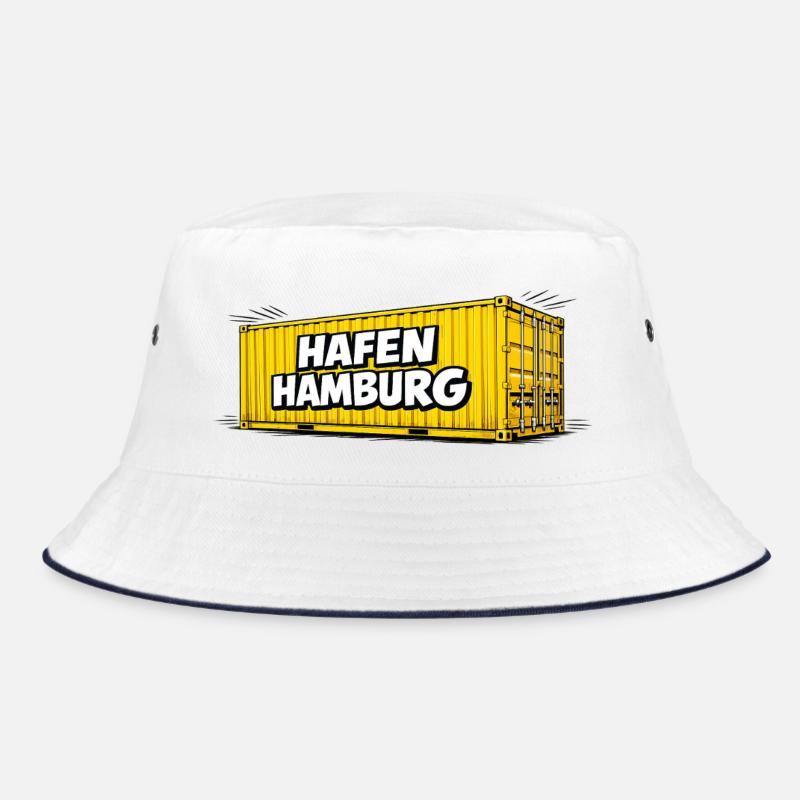 Hafen Hamburg Container Bucket Hat