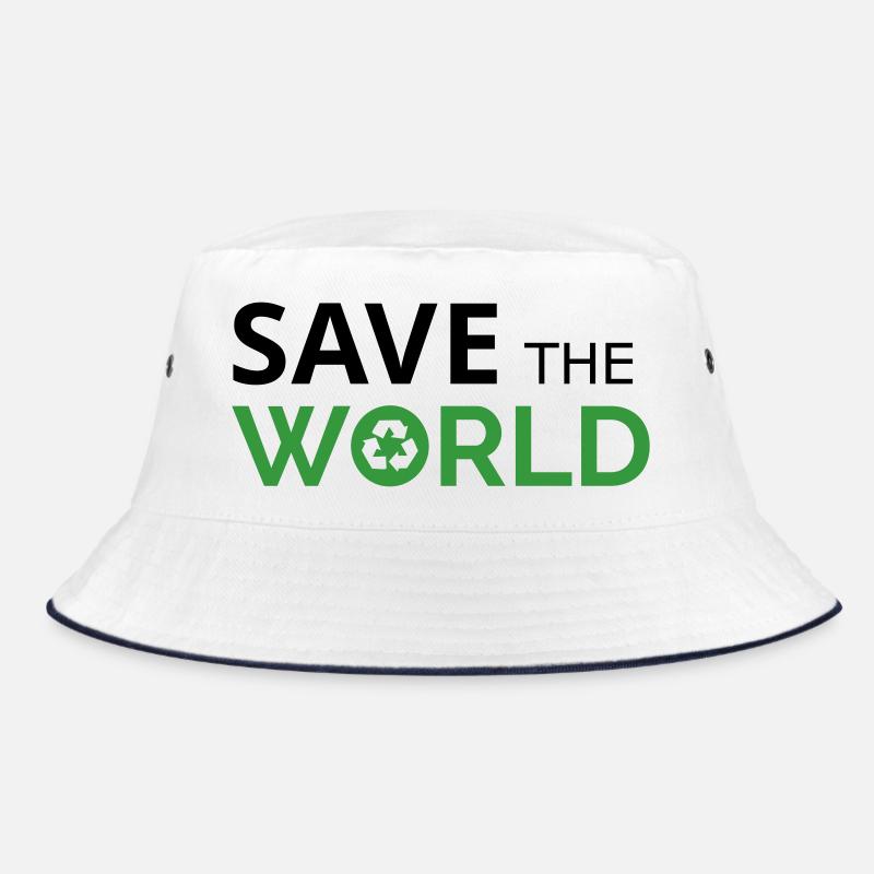 Save the world Bucket Hat
