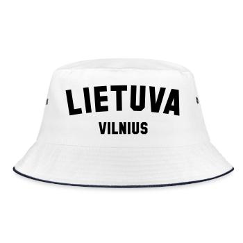 VILNIUS, Lietuva, Lituanie, Lituanie - Bob - blanc/marine - Devant