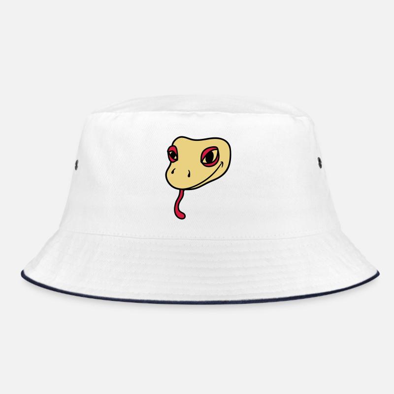 kopf gesicht gecko eidechse echse schlange reptil Bucket Hat