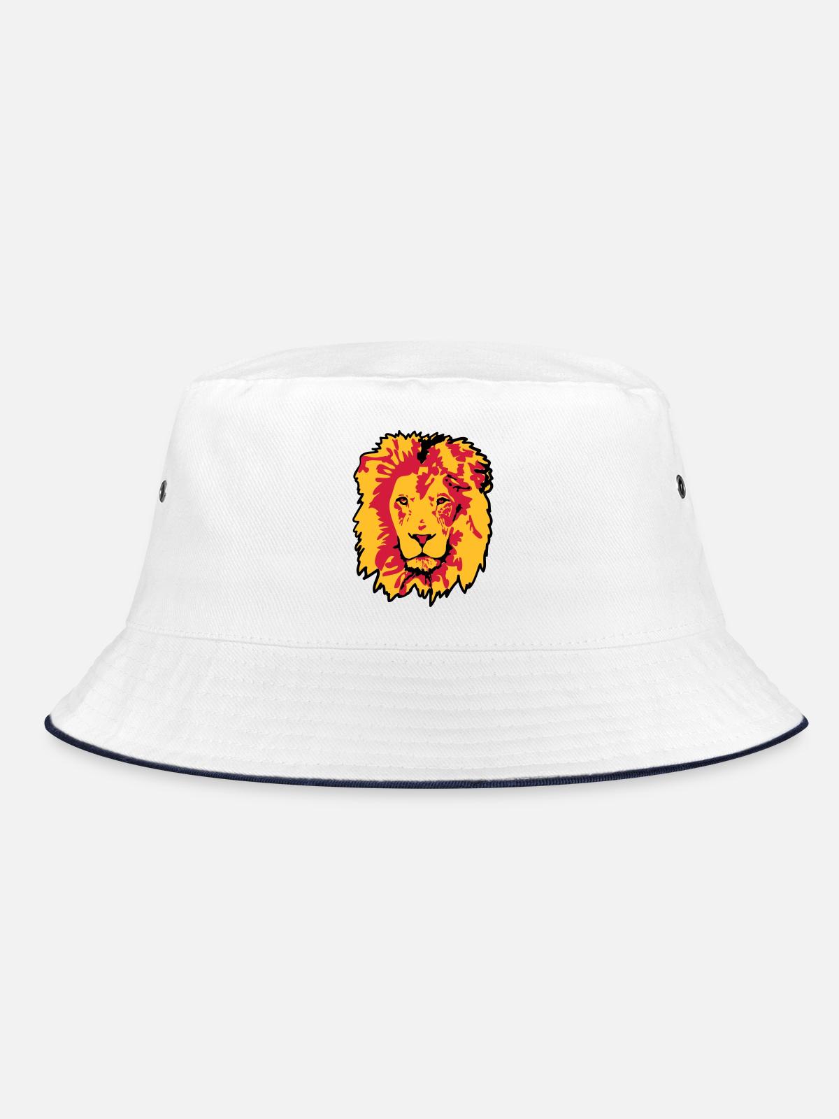 lion - Bob - blanc/marine - Devant