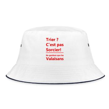 Trier c'est pas sorcier ! - Bob - blanc/marine - Devant