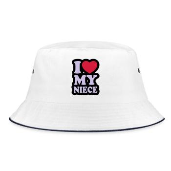 I love my niece - J'aime ma nièce - Bob - blanc/marine - Devant