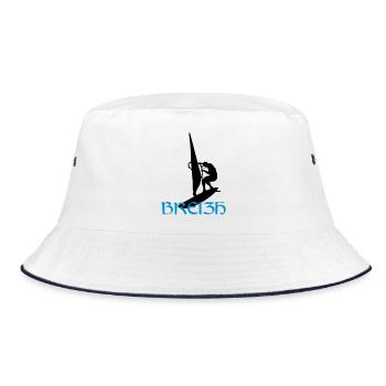 Windsurf Windsurfing Windsurfen Planche à voile - Bucket Hat - white/navy - Front